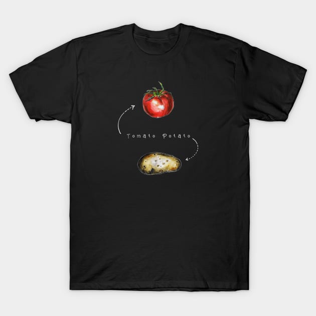 Tomato Potato. T-Shirt by FanitsaArt